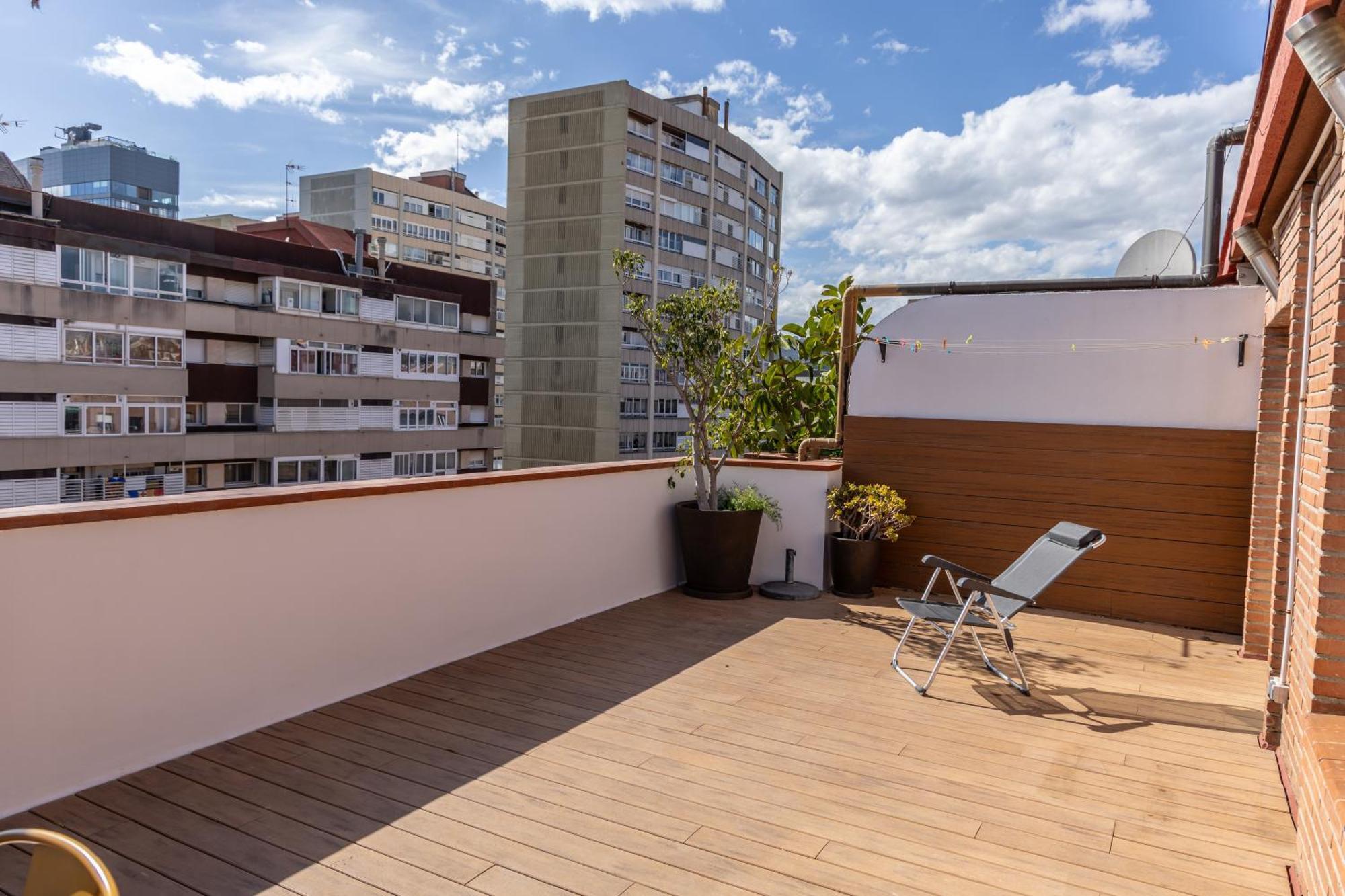 Precioso Atico Vistas Montjuic Apartment Barcelona Exterior photo